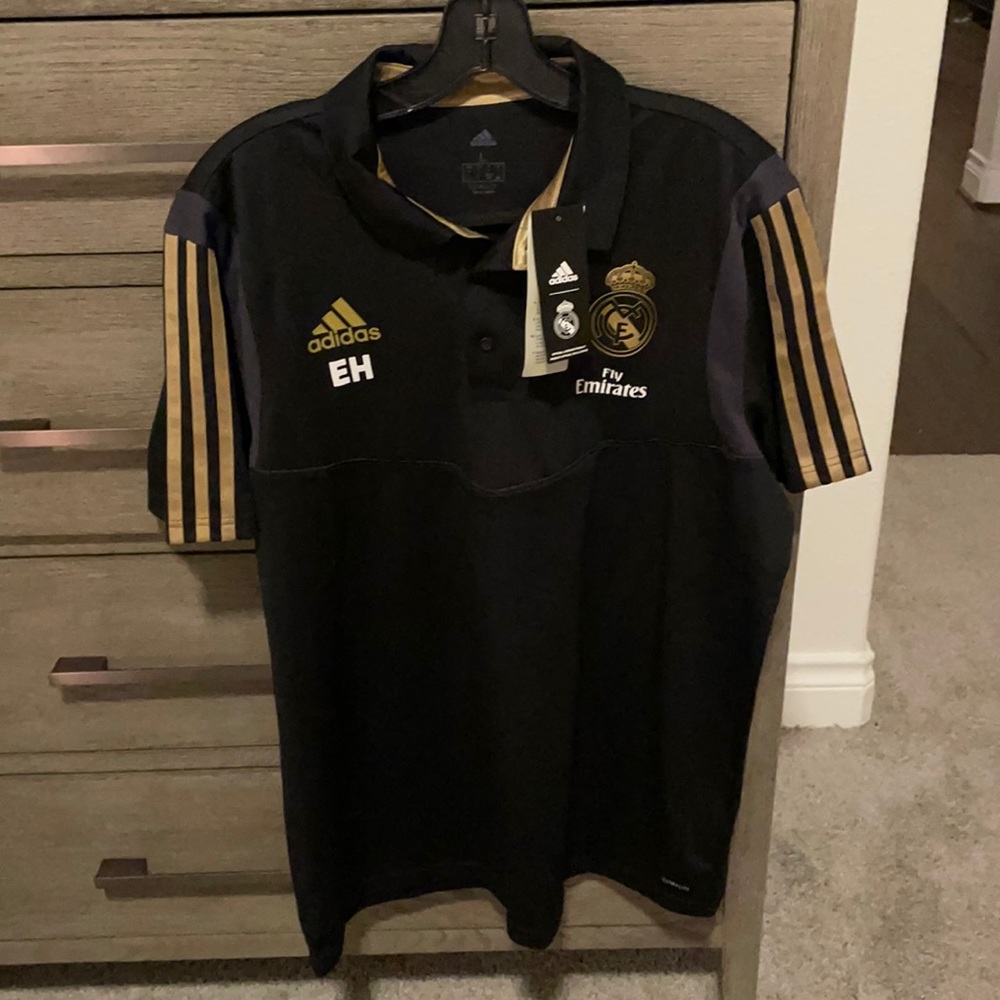 Real Madrid Eden Hazard team polo shirt